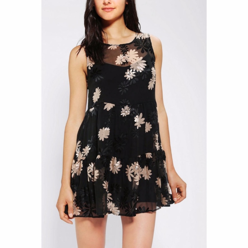 For Love & Lemons Loverboy Babydoll Slip Dress